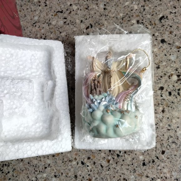 NIB Marjorie Sarnat Wizard & Rainbow Castle Ornament - Picture 6 of 13